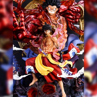 Mô hình luffy gear 4 siêu nét - mô hình one piece