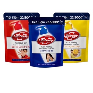 Nước rửa tay Lifebuoy diệt khuẩn,chăm sóc da túi 400g