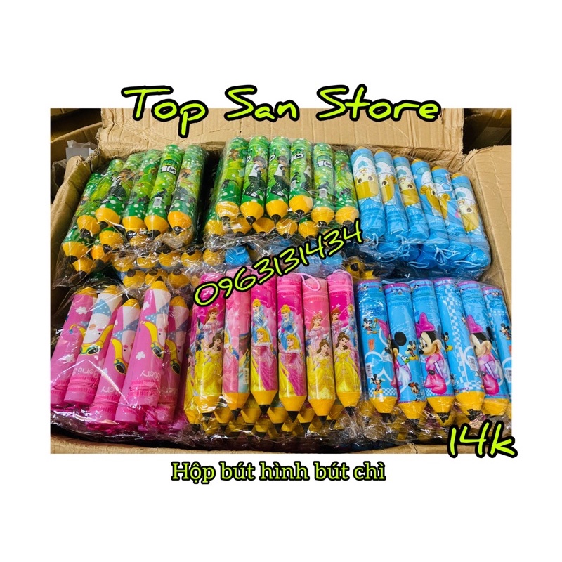 HỘP BÚT HÌNH BÚT CHÌ