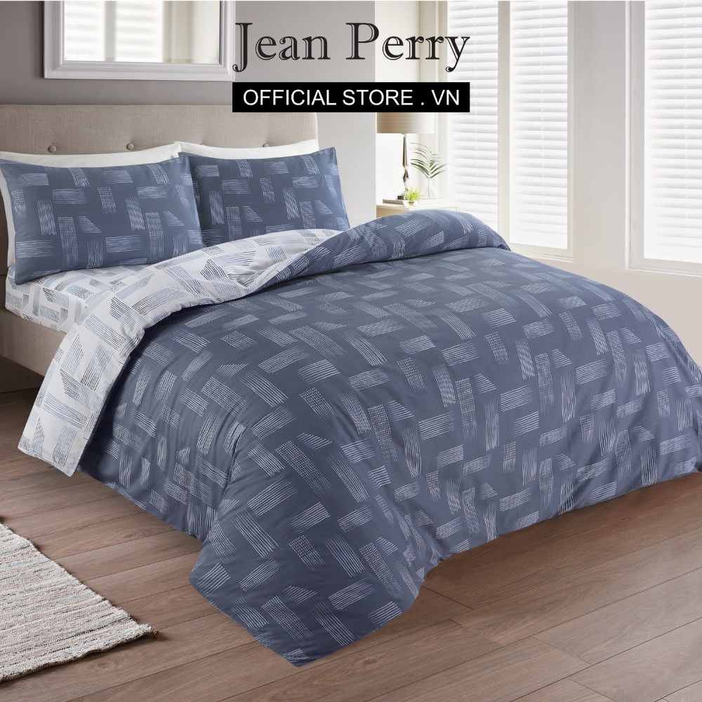 Bộ ga áo gối Cotton Jean Perry Montana 1m2x2m 1m4x2m 1m6x2m 1m8x2m +30cm D4