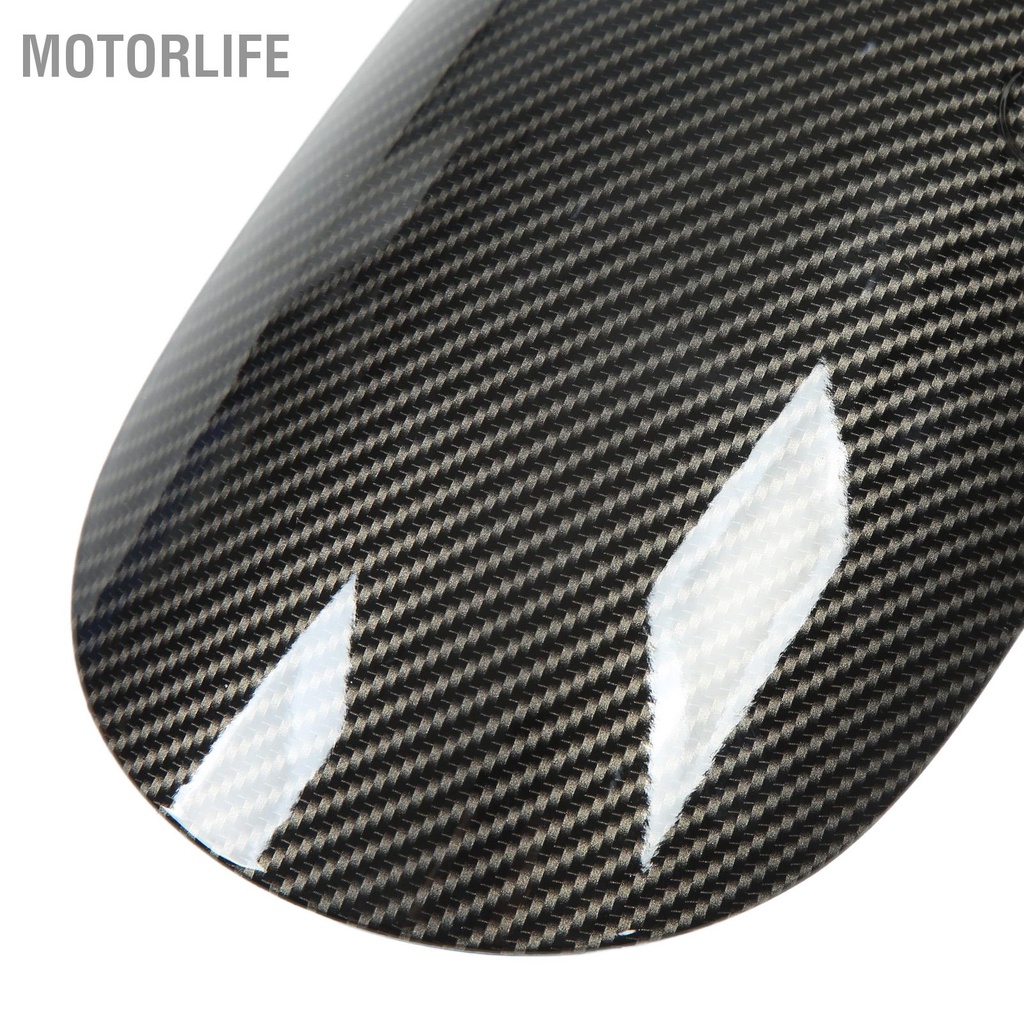 Motorlife Xe Máy Trước Chắn Bùn Sợi Carbon Phong Cách Mudflap Bắn Bộ Mở Rộng Cho Bonneville T100 T120 Đường Đôi Scrambler