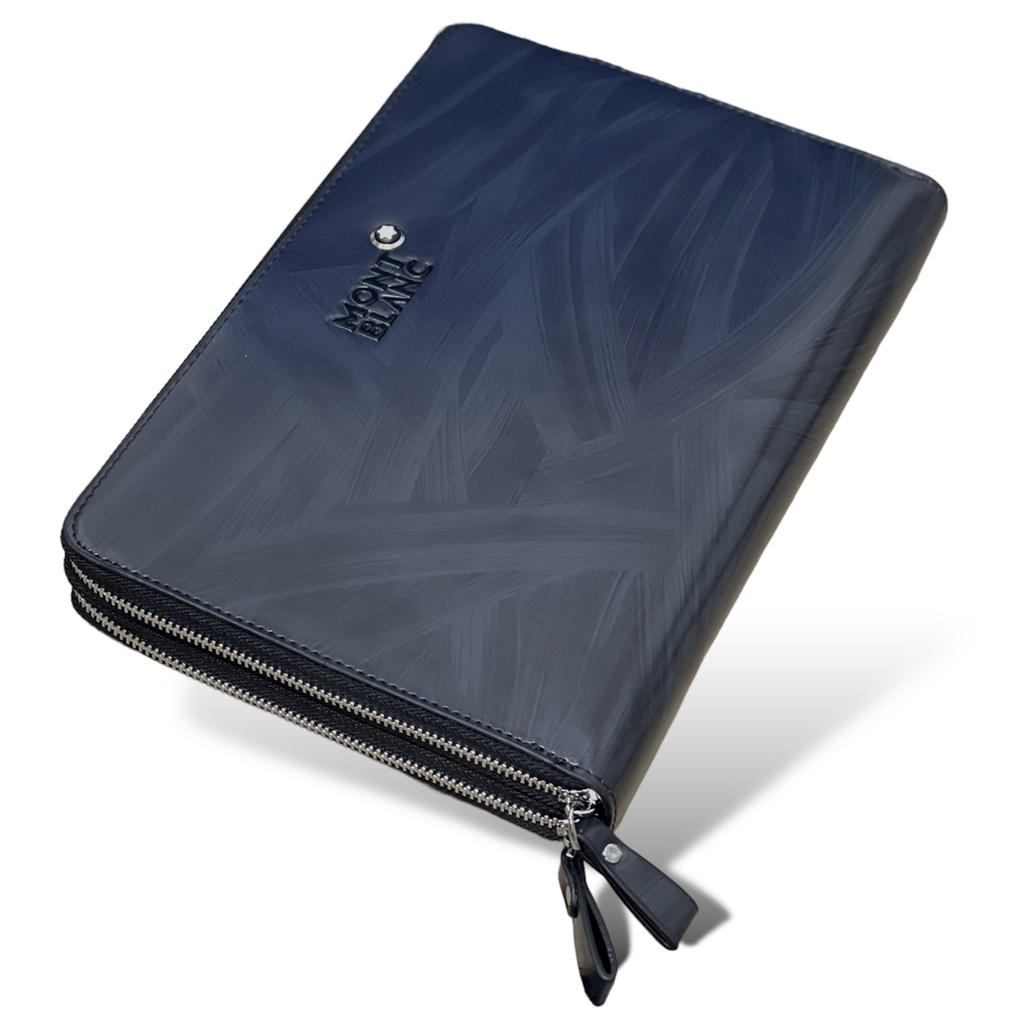 Ví Kẹp Nách Nam Monbl.al Bản To Đựng GIấy Tờ Xe, CLucth Nam Cầm Tay Da Bò 100% sang TRọng Đẳng Cấp