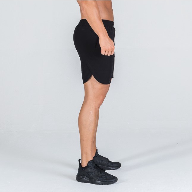 Quần short gym Q009 chất xi gió co giãn 4 chiều cao cấp, thoải mái vận động thấm hút mồ hôi