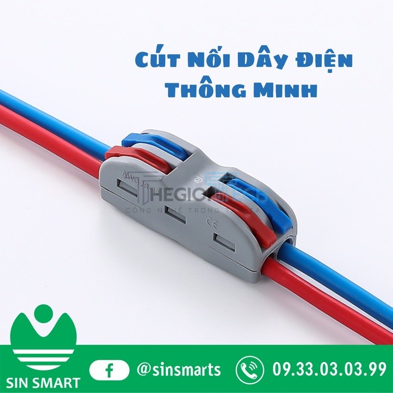Cút nối dây điện nhanh an toàn và chính xác - 5 Cổng
