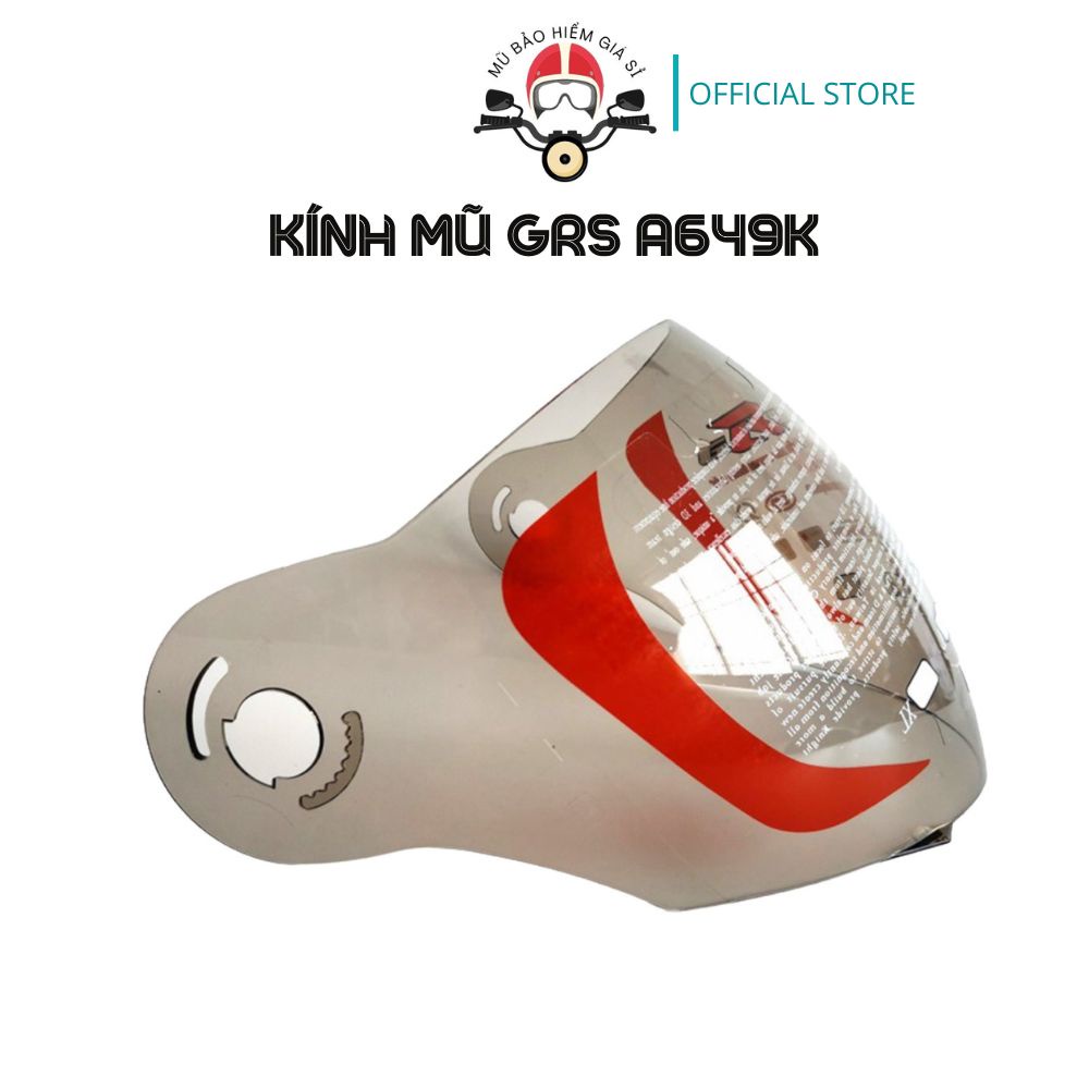 Kính rời thay thế cho mũ bảo hiểm GRS A649k