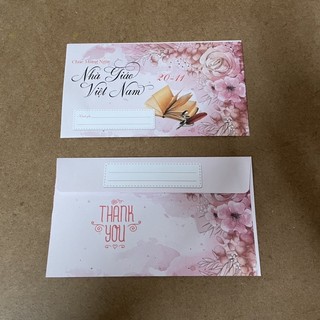 5 bao thư tri ân Thầy Cô ngày 2/11, mẫu giao ngẫu nhiên