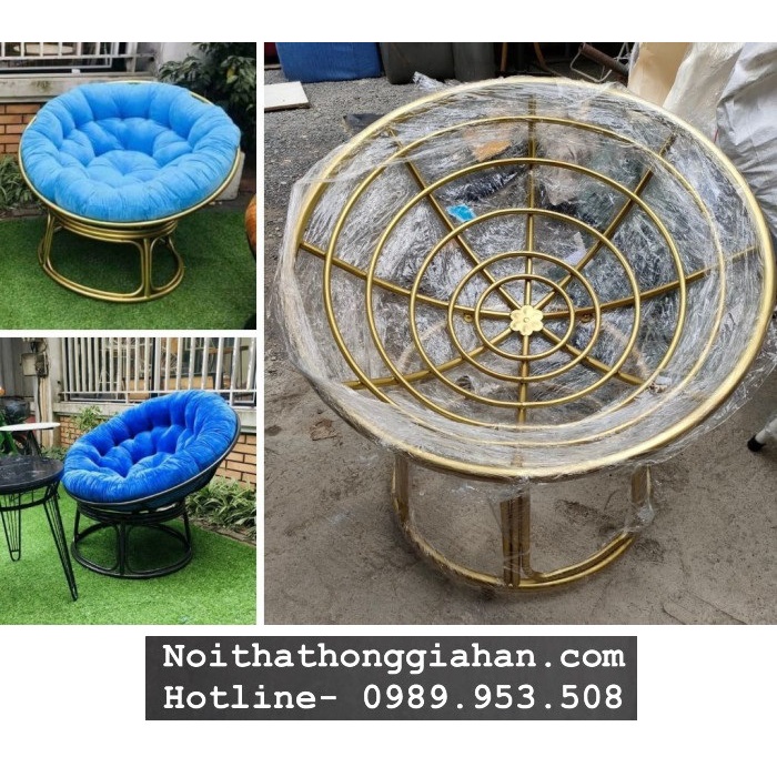 Ghế Papasan đọc sách, xem phim, thư giãn Tp.HCM Hồng Gia Hân P1110