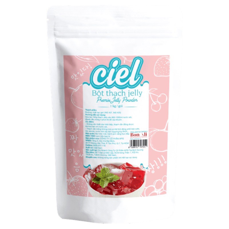 Bột thạch Jelly Ciel túi 1kg