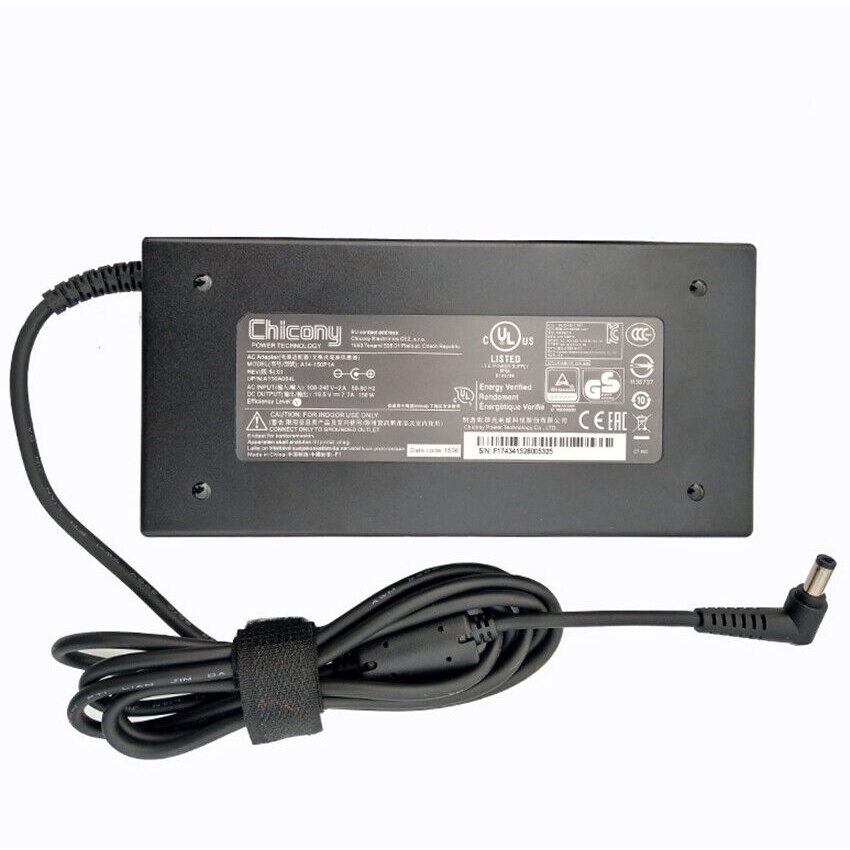 Sạc laptop MSI 19.5V-7.7A Slim 150W Chân Sạc 5.5mm *2.5mm Slim
