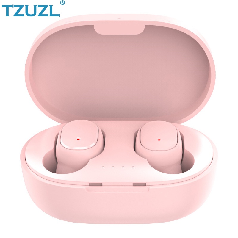 Tai nghe bluetooth 5.0 TZUZL không dây nhỏ gọn A6S TWS kèm hộp sạc cho điện thoại Xiaomi