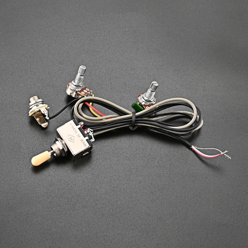 Dây Công Tắc Âm Lượng Ba Chiều 500K 1V1T Thay Thế Chuyên Dụng Dành Cho Guitar Điện