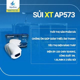 Máy sủi oxi air pump ap 573 cho hồ cá