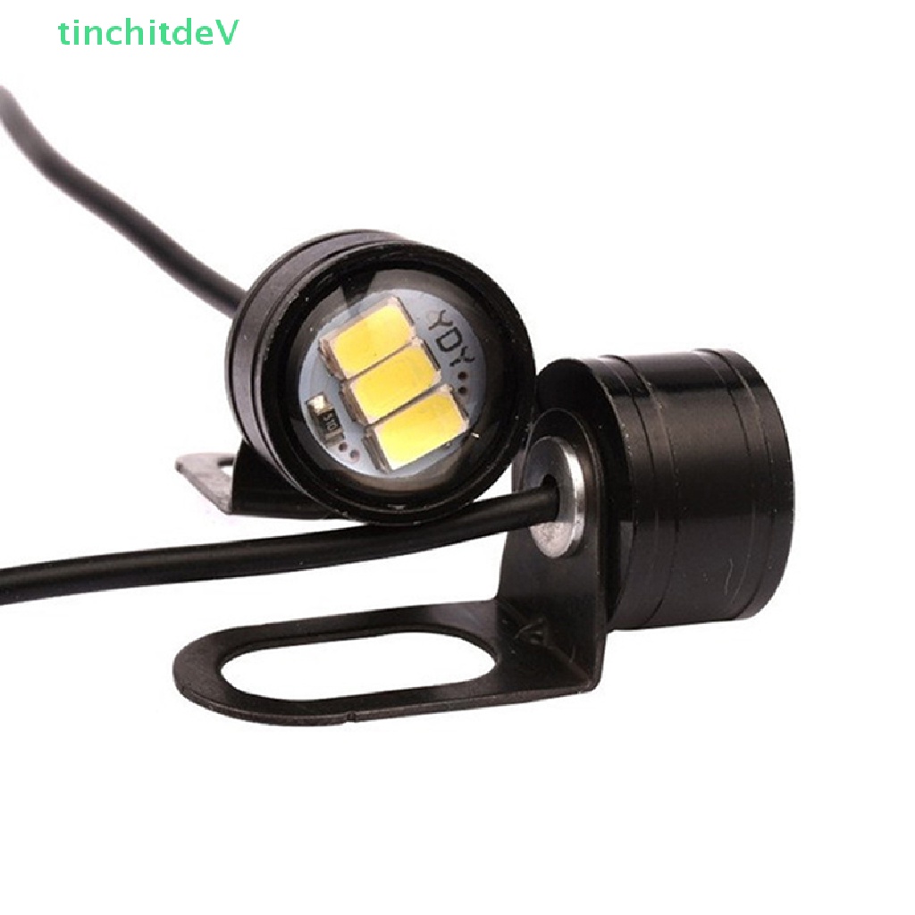 [TinchitdeV] Bộ 2 Đèn Pha LED Mắt Đại Bàng Siêu Sáng Chống Sương Mù Chạy Ban Ngày Cho Xe Máy [Mới]