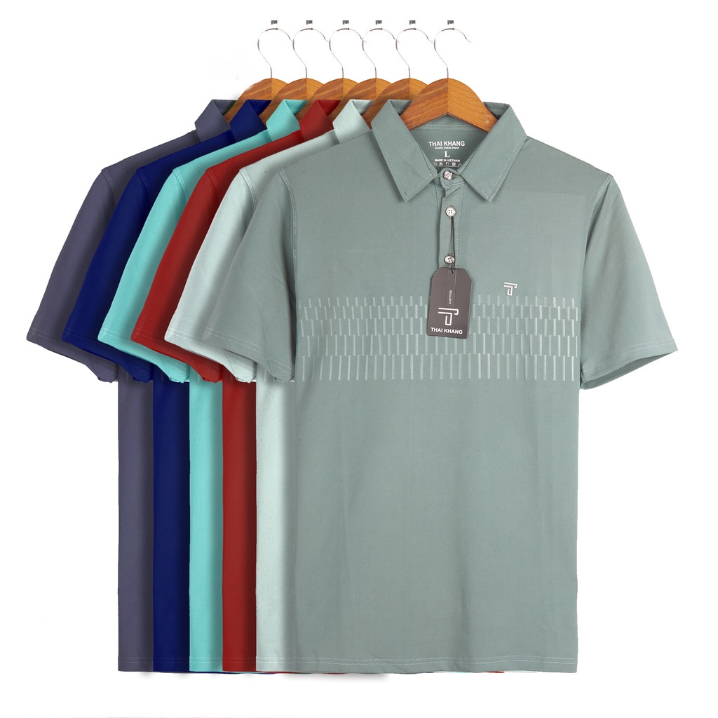 Áo thun polo nam vải thun lạnh mặc mát APOLO38