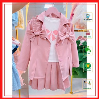 CAM KẾT ĐẸP - FREESHIP Set Vest 3 chi tiết cực đẹp cho bé gái - Chất Tuyết mưa mềm mịn - Ảnh thật BILALA SHOP [VTDN]