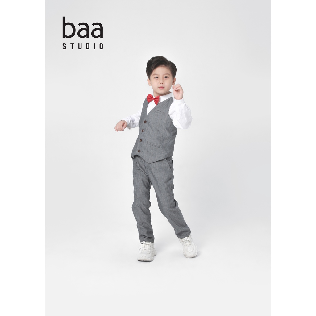 Nơ cài cổ bé trai, nơ cổ đi tiệc cho bé trai màu bất kì Baa Baby - BT-NO01T-01