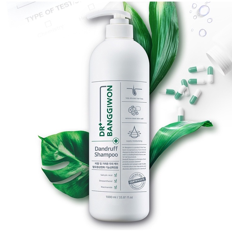 Dr.Banggiwon Dandruff Shampoo 1000ml / Anti-hair loss shampoo / Effective dandruff management