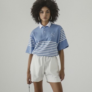 Áo thun cổ polo sọc venus triped polo