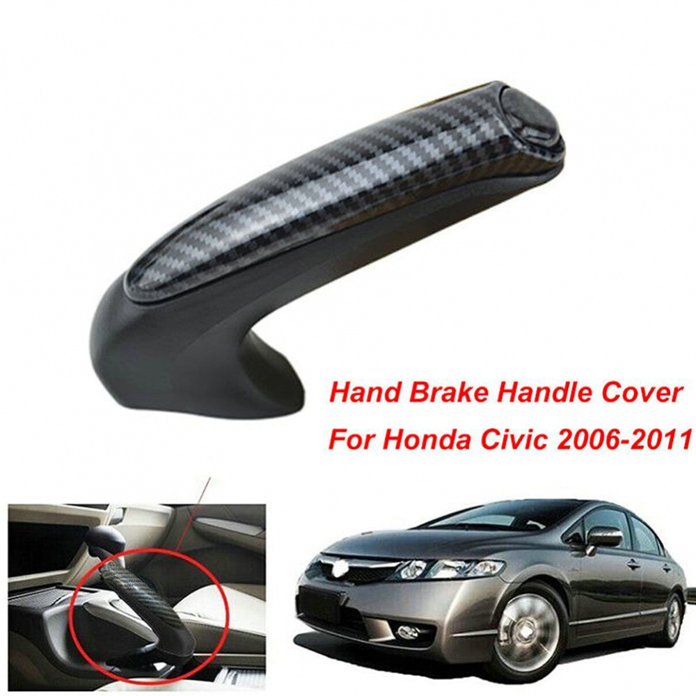 Ốp Bọc Tay Phanh Trước Bằng Sợi Carbon Cho Honda Civic Coupe Sedan 2006-2011
