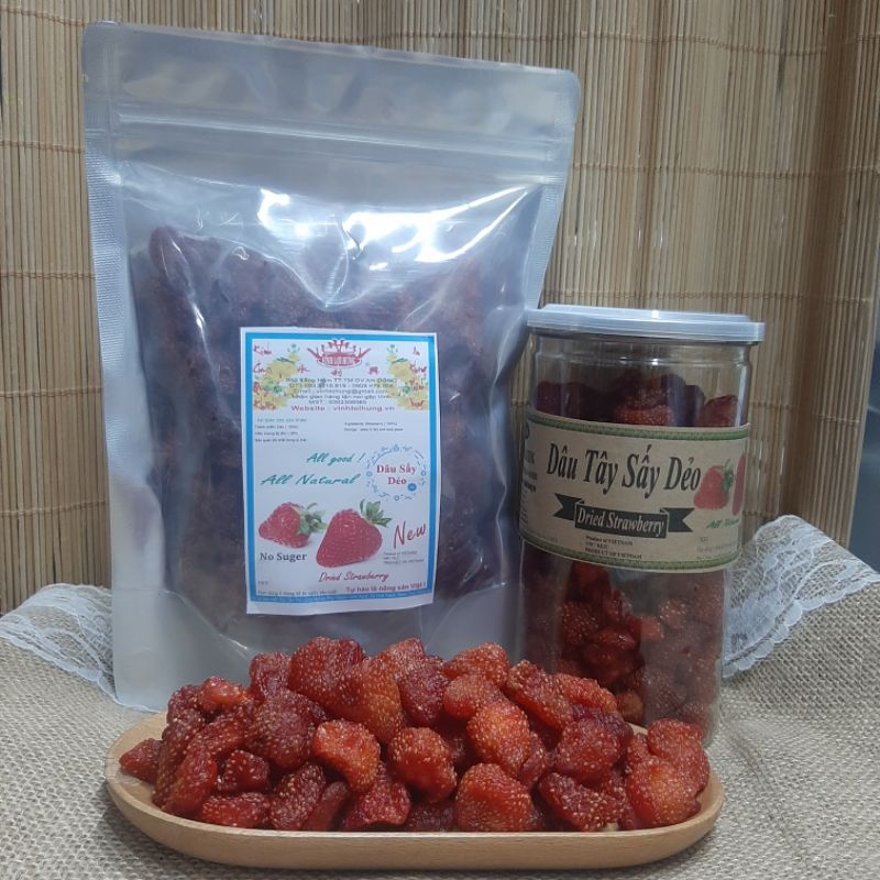 (Hàng Mới) HOA QUẢ SẤY LẠNH GIÒN CAO CẤP KHÔNG ĐƯỜNG.