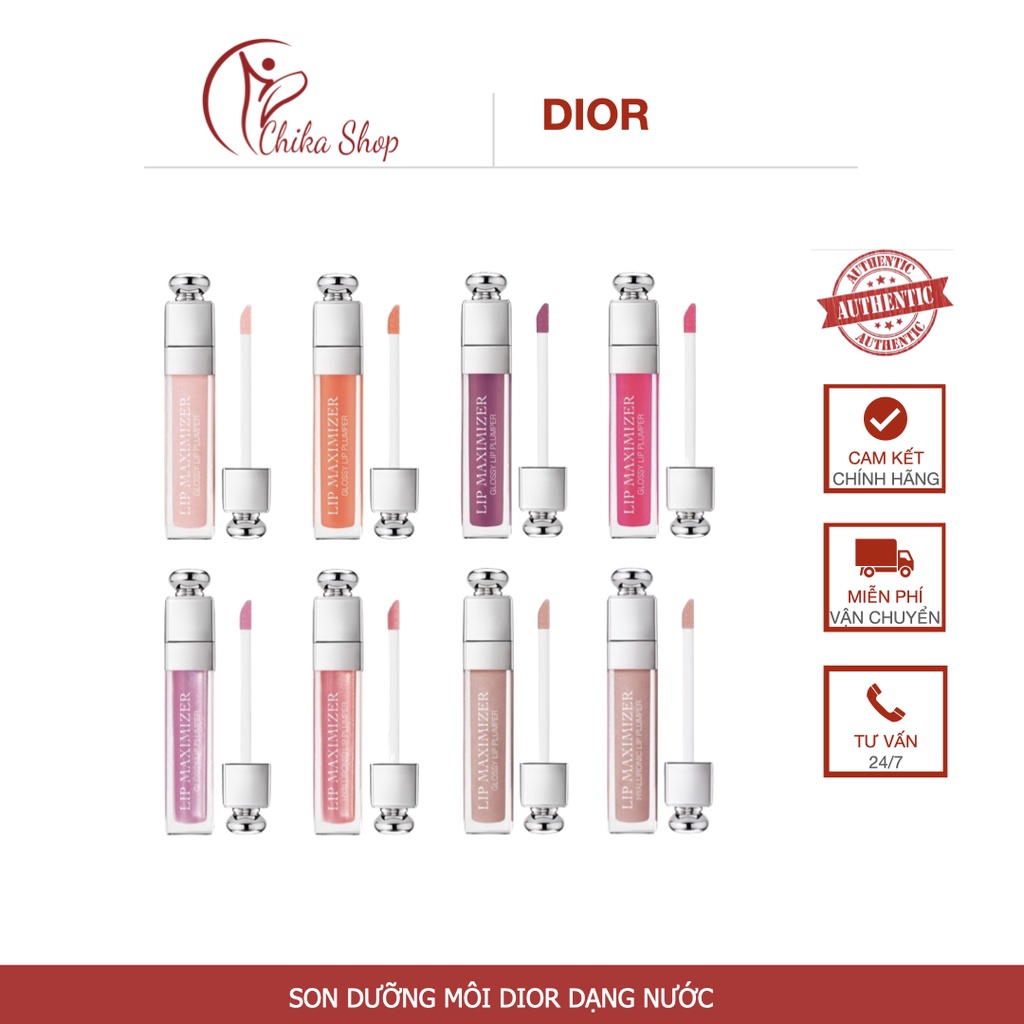 <Full 6ml>DIOR SON DƯỠNG MÔI DIOR LIP MAXIMIZER <CHÍNH HÃNG> MẪU MỚI