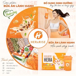 Bữa ăn lành mạnh herarise giúp giảm cân, detox cơ thể.