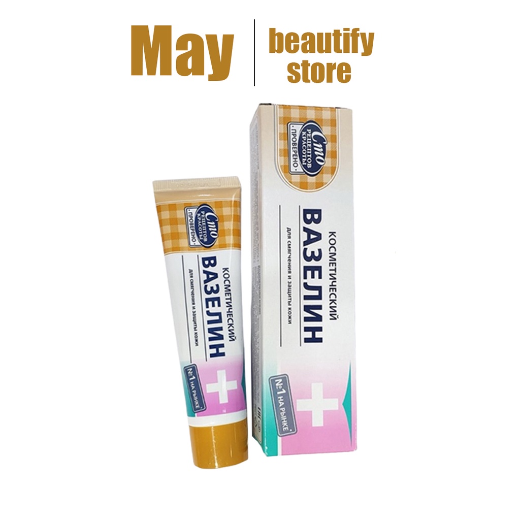 Dưỡng vaseline nga chính hãng, vaselin dưỡng ẩm mềm môi dưỡng da toàn thân