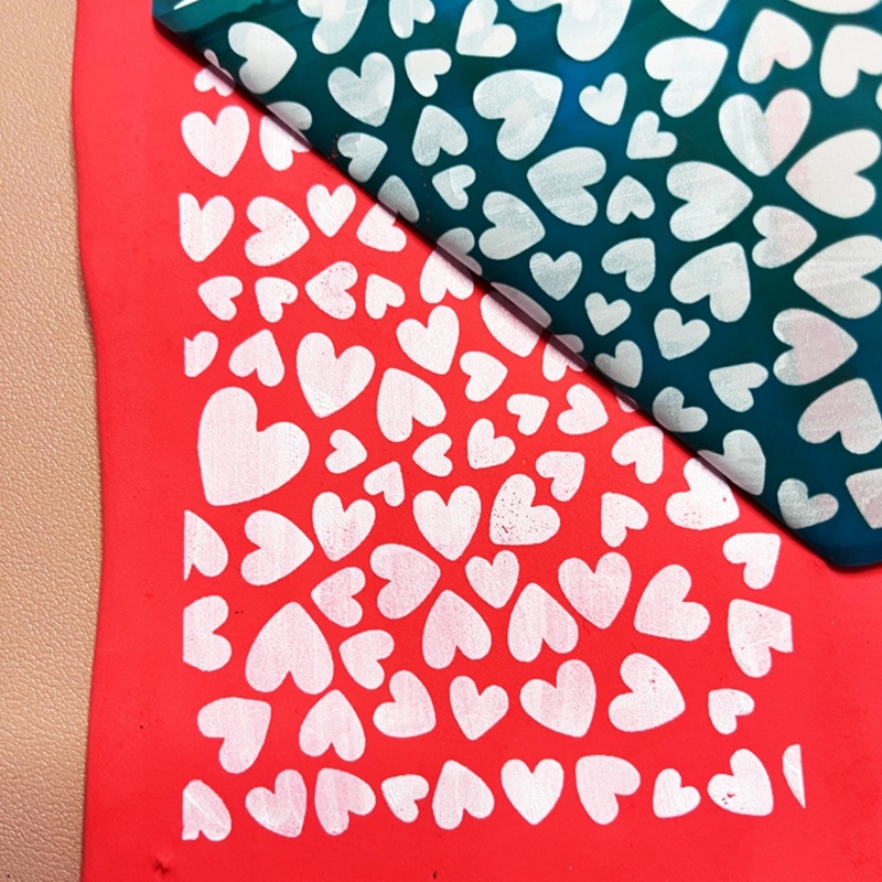 Khuôn Lụa Dùng In Hoạ Tiết Trên Đất Sét / Bông Tai