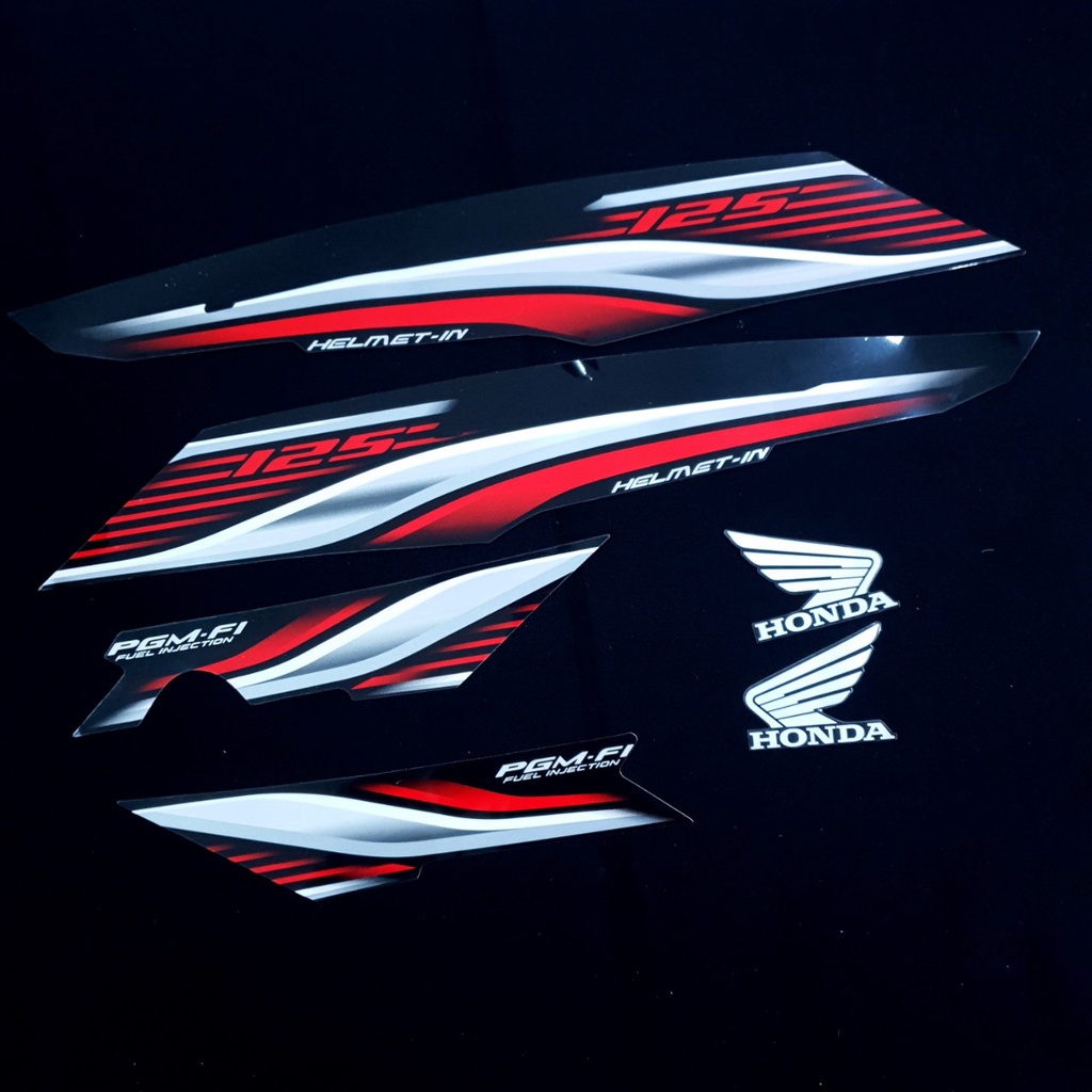 TEM DÁN TRANG TRÍ XE FUTURE 125 ĐỜI 2016 TEM 3 LỚP CAO CẤP