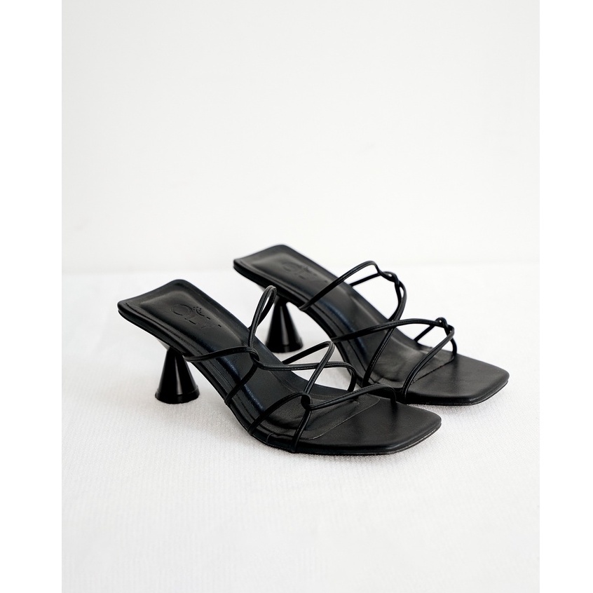 OLV - Giày Inky Twisted Strap Heels