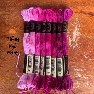 Set Chỉ Airo Tone Hồng Đỏ