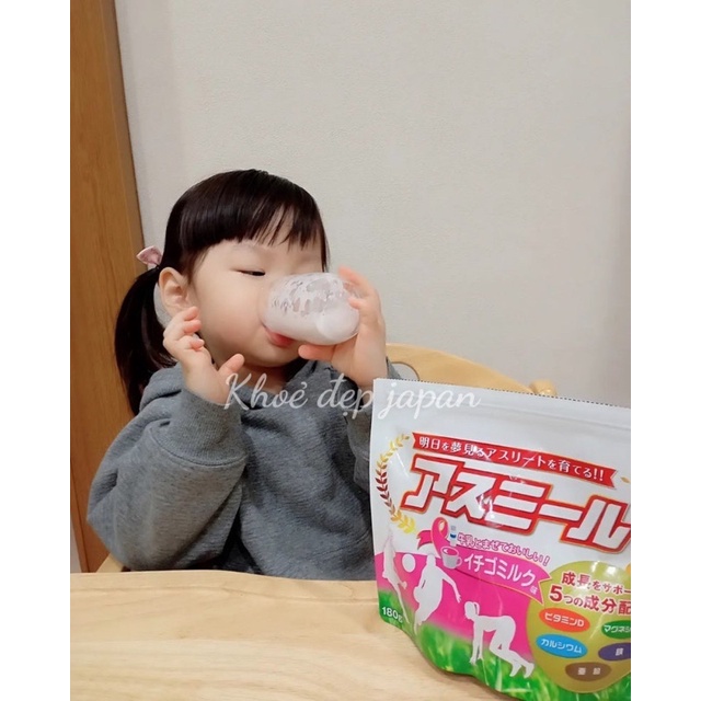 Sữa Tăng Chiều Cao Asumiru 180gr Cho Bé Date 2025