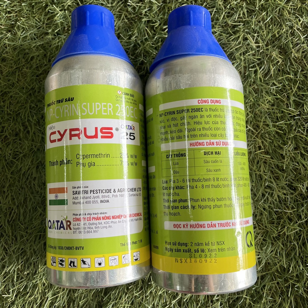 (SÂU) Cyrin Super 250EC 1Lit (22.4kg/20c) Genta