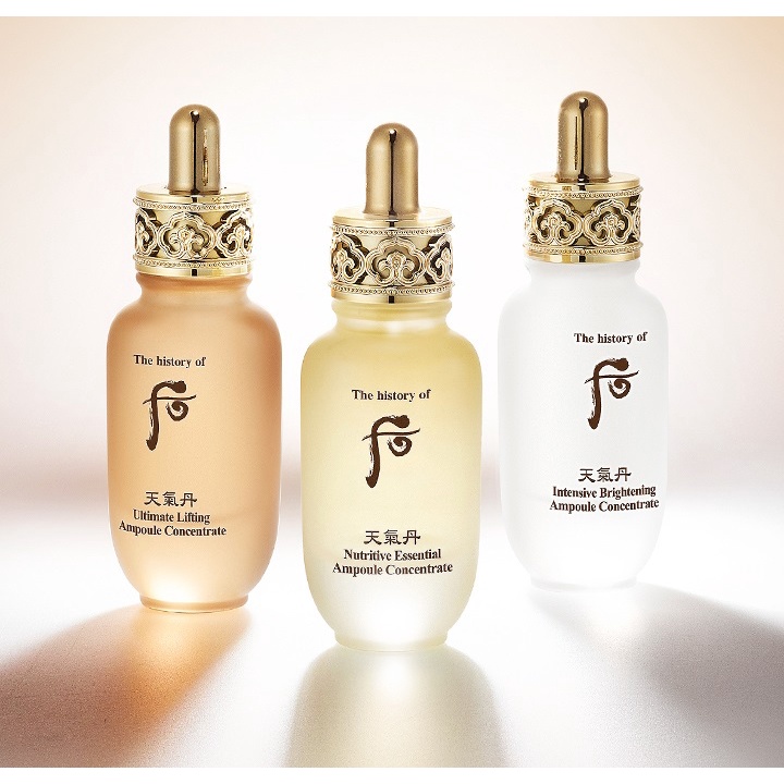 Date 2025 Tinh chất siêu dưỡng trắng mờ sạm nám và trẻ hóa làn da hiệu quả Whoo Brightening Ampoule 1ml