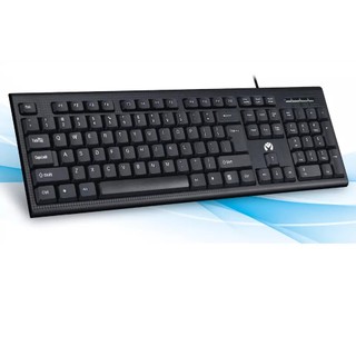 Bàn phím có dây mikuso kb - 049u usb đen