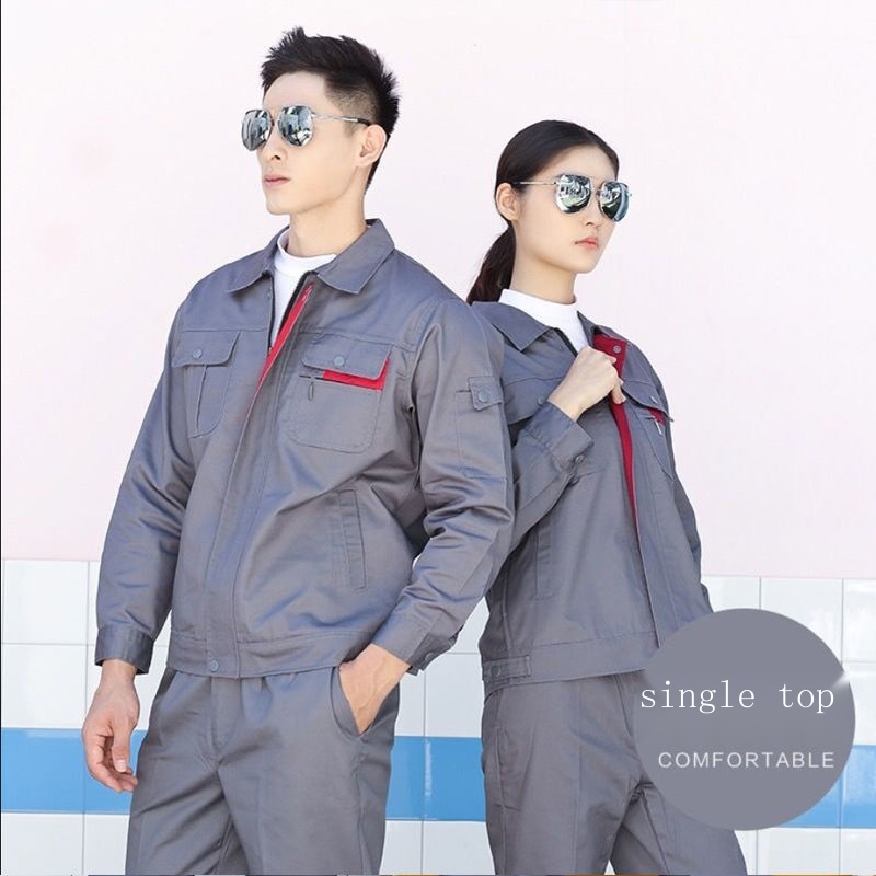 Trang Phục Công Trường Dài Tay Chống Mài Mòn Cho Nam Và Nữ