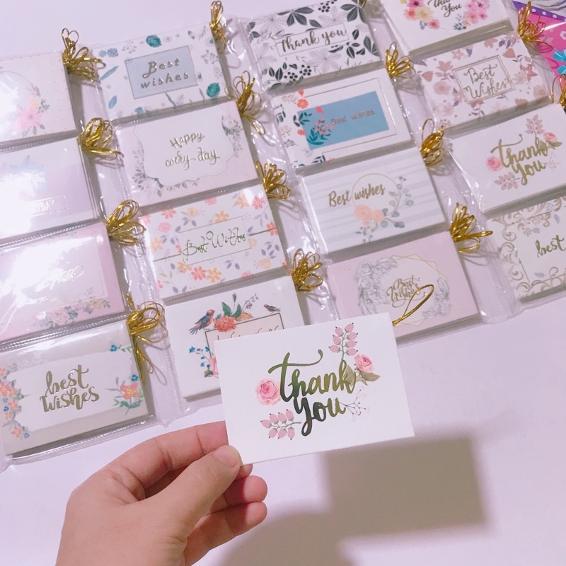 thiệp chúc mừng nhỏ xinh