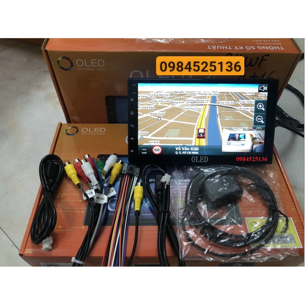 Màn hình oto ANDROI 7in giá rẻ-Đầu dvd android bắt Wifi ram1G-rom16G có Tiếng Việt TẶNG MẶT DƯỠNG TOYOTA