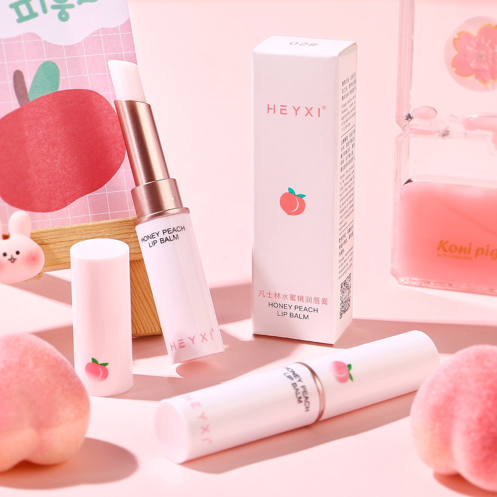 VASELINE 1 Thỏi Son Dưỡng HANBOLI Chiết Xuất Đào Dưỡng Ẩm Chống Nếp Nhăn Chống Nứt Nẻ Môi Thay Đổi Màu Sắc Theo Nhiệt Độ