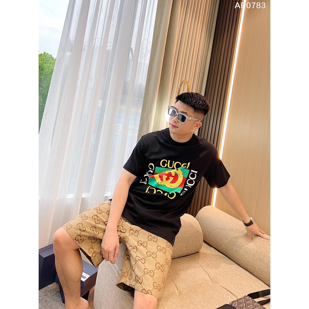 Áo phông GC, áo thun nam nữ chất liệu cotton 100% 051