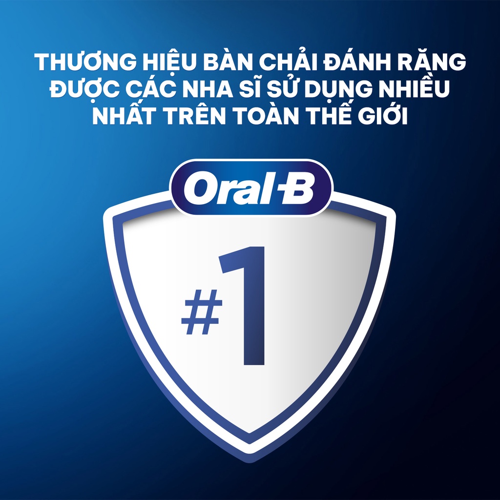 Combo Đầu Bàn Chải Điện ORAL-B Precision Clean (4 Cái) Loại Bỏ Thêm Đến 100% Mảng Bám