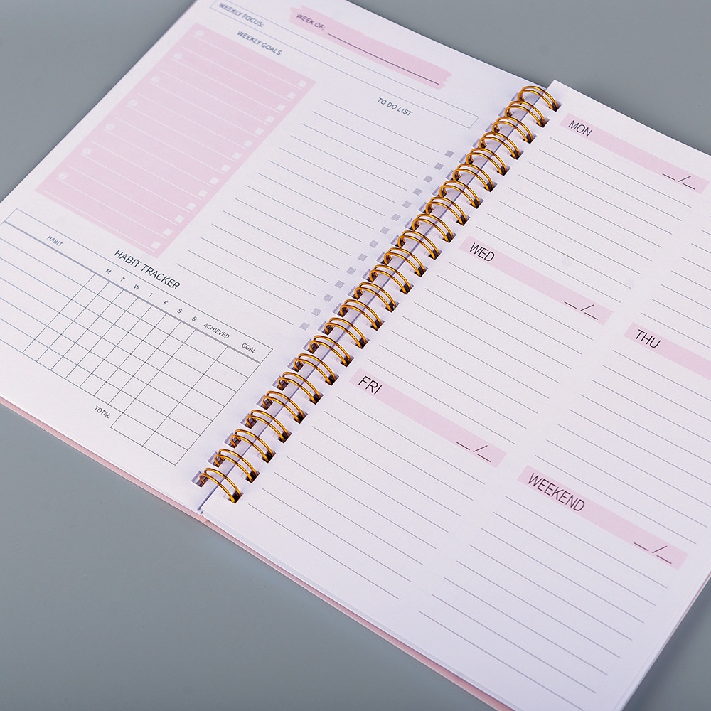 Sổ Ghi Chú Lên Kế Hoạch Hàng Ngày 2023 Bằng Giấy Agenda Dành Cho Học Sinh