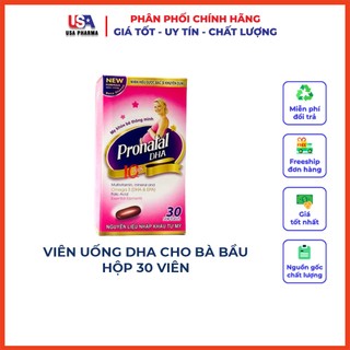 PRONATAL DHA bổ xung dưỡng chất cho mẹ và bé - Hộp 30 viên