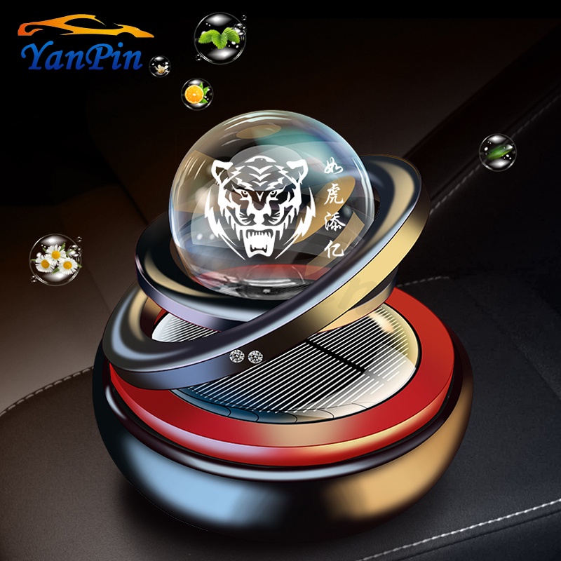 Nước Hoa Dạng Vòng Đôi Xoay Trang Trí Xe Hơi Sử Dụng Năng Lượng Mặt Trời Lâu Trôi