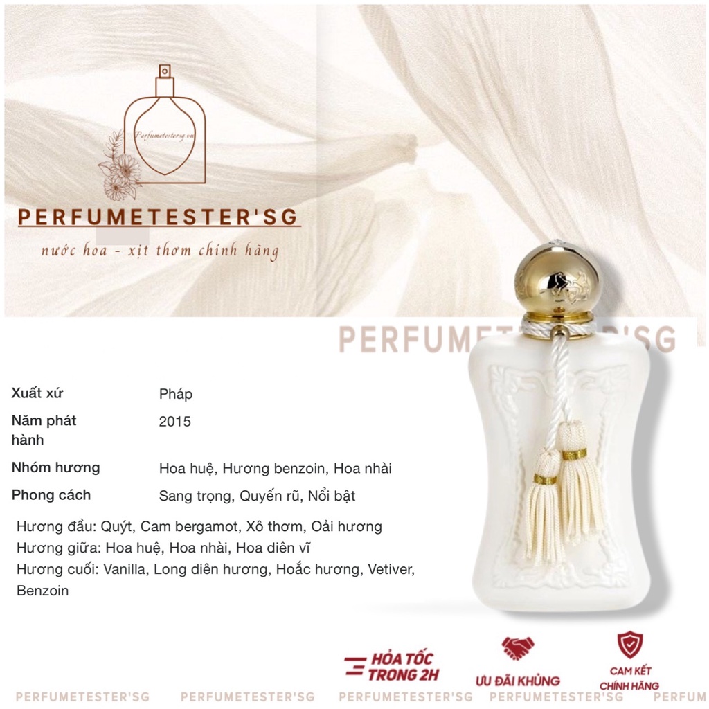 Nước hoa  Parfums de Marly Sedbury -perfumetester