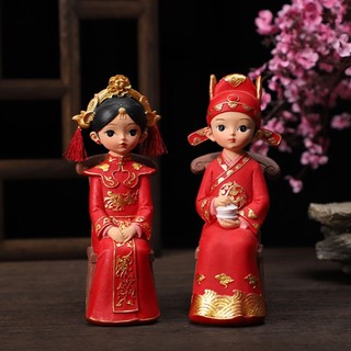 Cặp tân lang tân nương - mẫu giao bôi