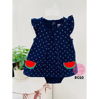 Body chip váy cho bé gái hàng xuất dư carter