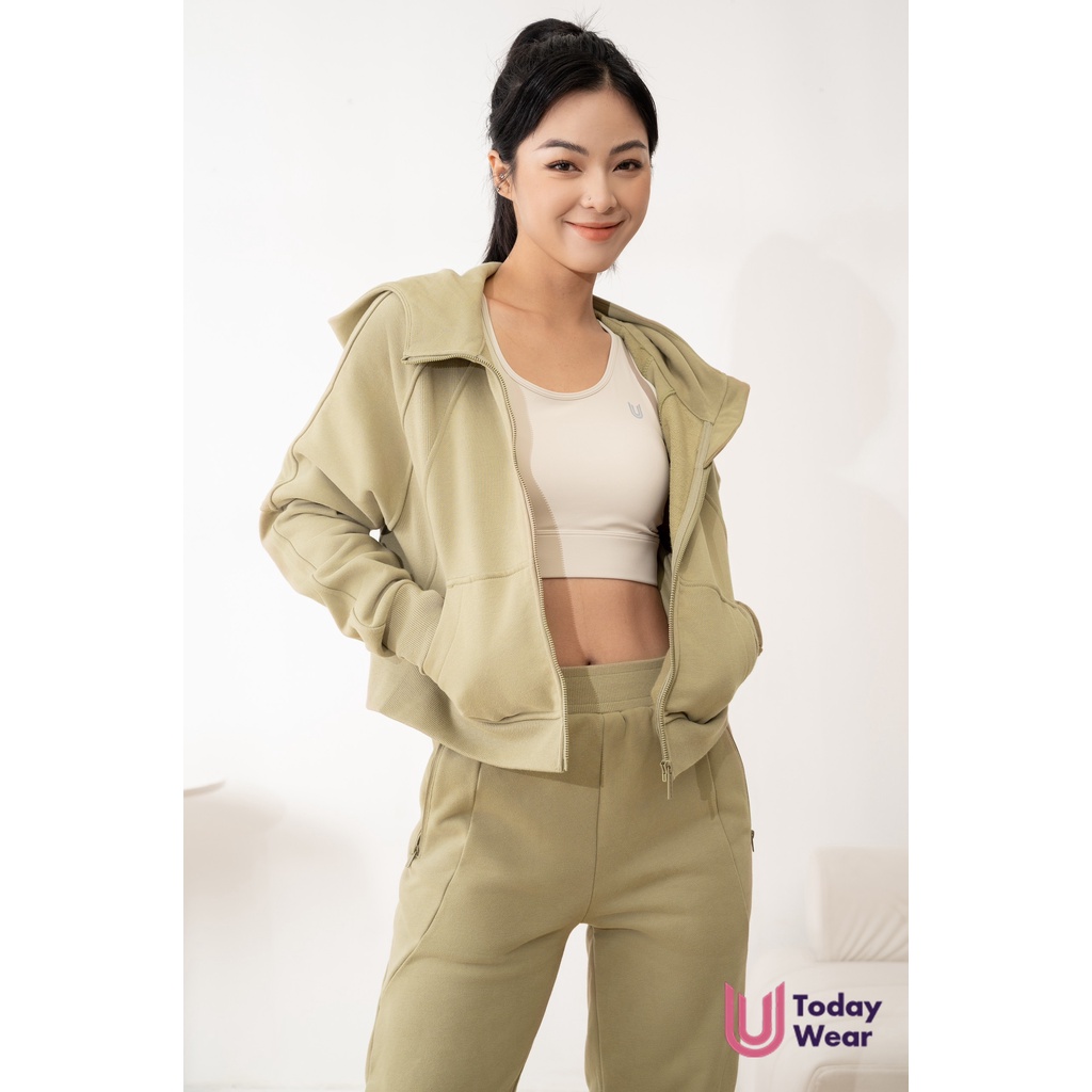 Áo khoác thể thao có mũ Neutral Jacket chống gió giữ ấm Today U Wear