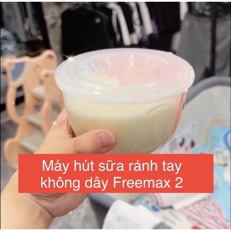 Máy hút sữa rảnh tay không dây Freemax 2 Fatz Baby FB1202CW