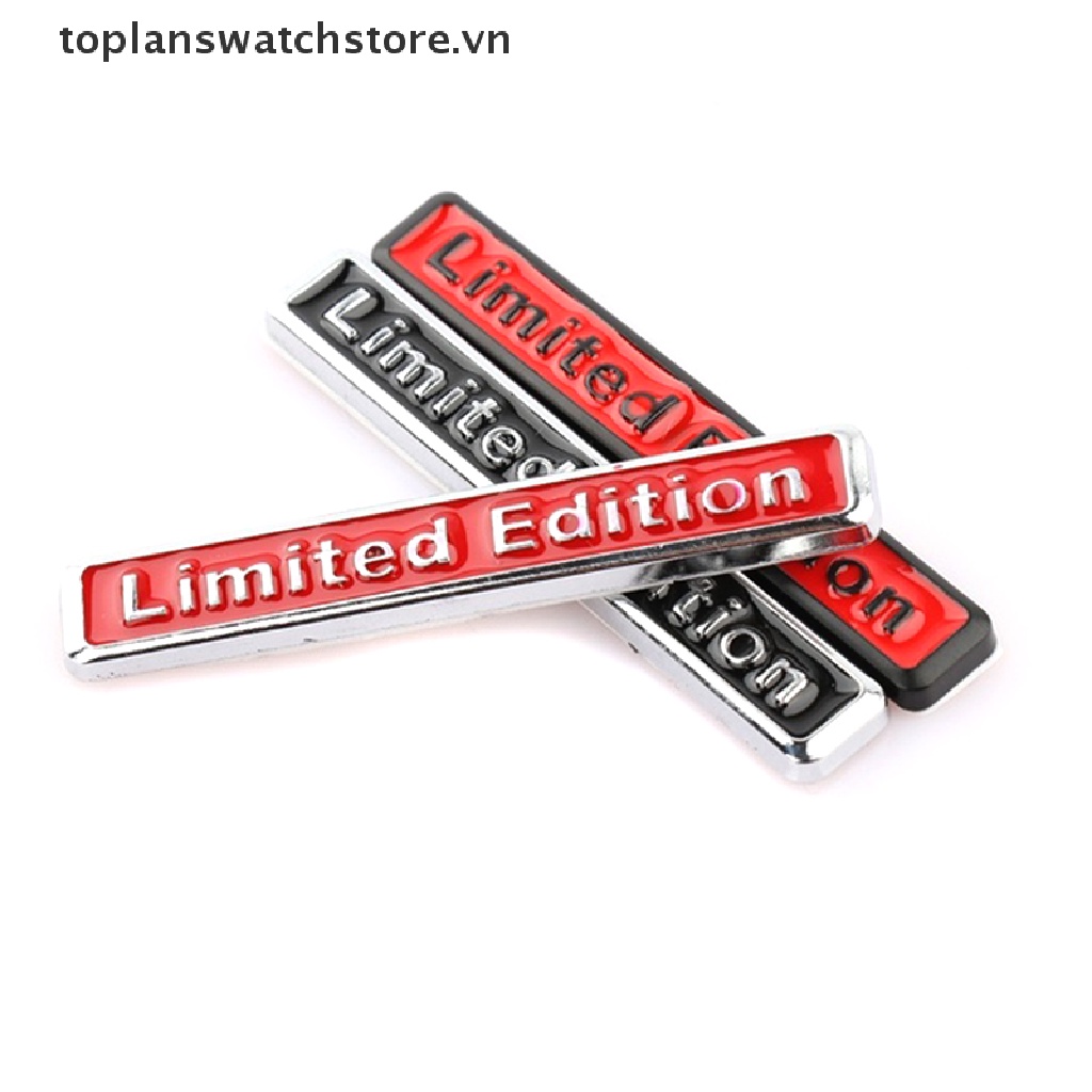 Đề Can 3d Bằng Kim Loại Mạ Crom Phiên Bản Giới Hạn Trang Trí Xe Hơi / Mô Tô vn